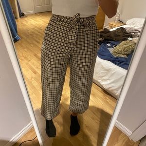 houndstooth (pied-de-poule) pants